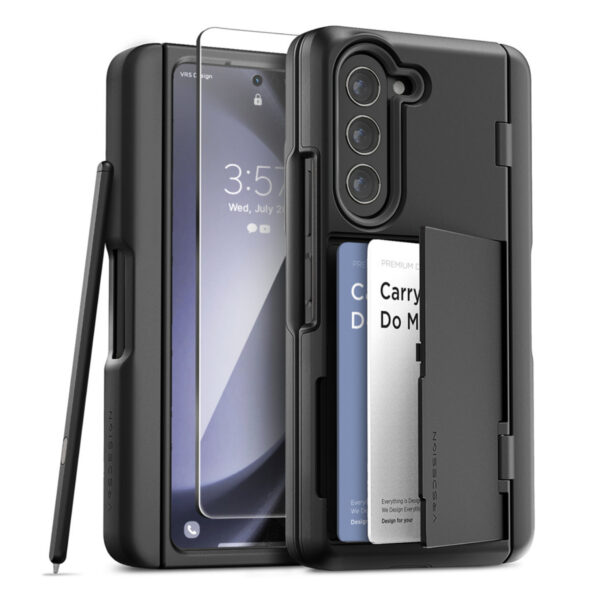 VRS Terra Guard Modern Go S Case เคส Samsung Galaxy Z Fold 5 – Matte Black