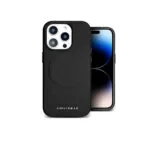 Simply Roar Leather Mag Case เคส iPhone 16 Pro Max  - Black