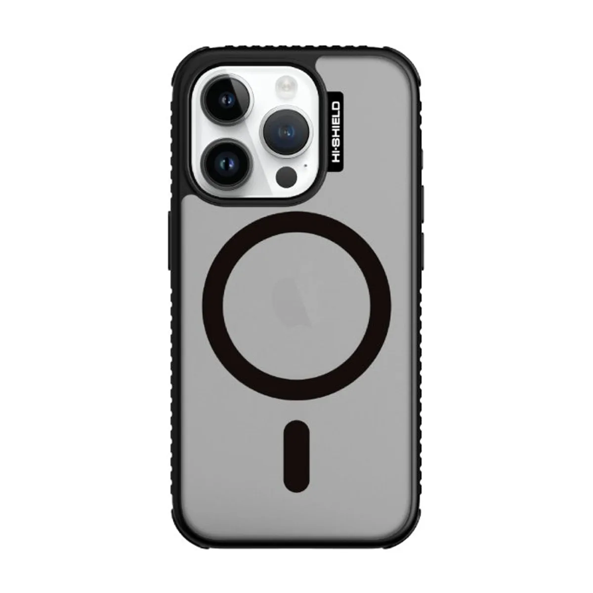 (Top⭐Seller) Hi-Shield Crystal Shield MagSafe Case เคส iPhone 13 Pro Max - Black - Image 1