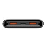 Veger Power Bank 10000 mAh USB-C/PD/QC3.0 Display Screen (P13PD) - Black - Image 4