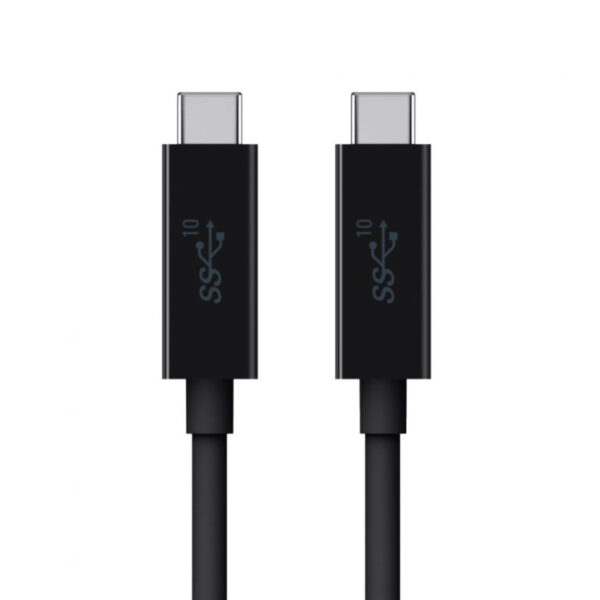 Belkin สายเคเบิ้ล USB-C to USB-C 100W (Version 3.1) (F2CU052bt1M-BLK)