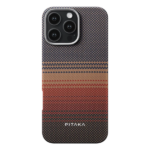 (Top⭐Seller) Pitaka MagEZ Case 6 เคส iPhone 16 Pro Max - Sunset