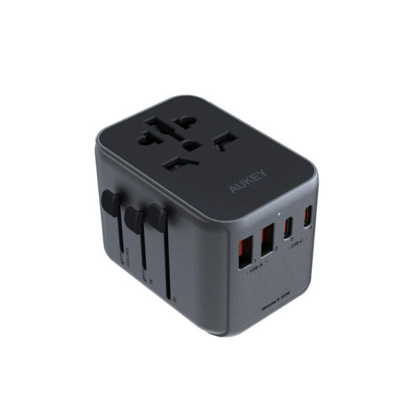 AUKEY PA-TA07 Travel Mate 35W Universal Adapter with USB Ports