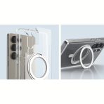 (มีโค้ดส่วนลด มากกว่า 10%) ARAREE Duple M Stand Case เคส Samsung Galaxy S25 Ultra - Clear - Image 3