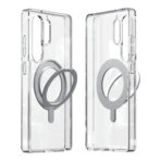 (มีโค้ดส่วนลด มากกว่า 10%) ARAREE Duple M Stand Case เคส Samsung Galaxy S25 Ultra - Clear - Image 4