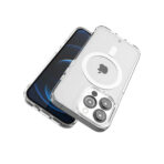 Power Support Air Jacket MagSafe Case เคส iPhone 15 Pro Max - Clear - Image 4