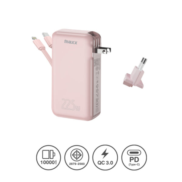 REMAX Maxx Power Bank 10000mAh (REW1003) - Pink