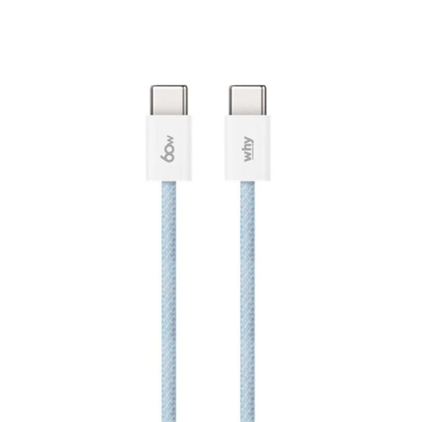 Why Santo C to C Cable 1.5M 60W (UC-5013C) - Blue