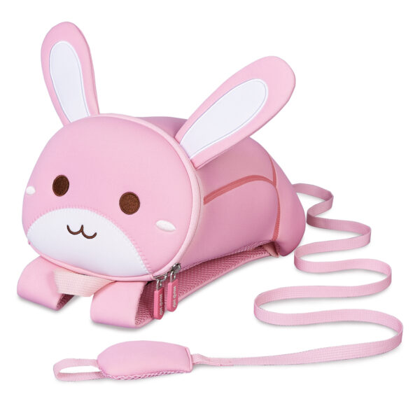 NoHoo Papa Series Anti Lost Backpack (M) NHB042M กระเป๋าสำหรับเด็ก - Rabbit