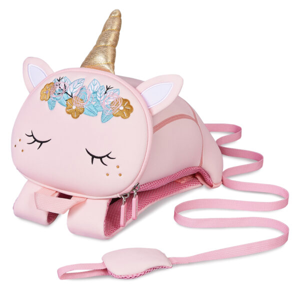 NoHoo Papa Series Anti Lost Backpack (M) NHB051M-1 กระเป๋าสำหรับเด็ก - Unicorn