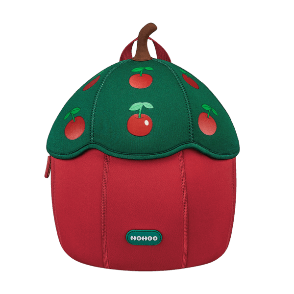 NoHoo Magic Series Backpack QK-0106-3 กระเป๋าสำหรับเด็ก – Cherry