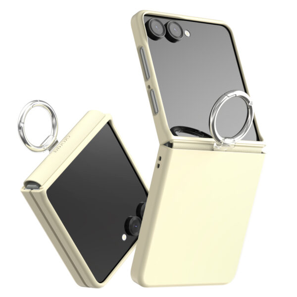 Araree Aero Flex R Case เคส Samsung Galaxy Z Flip 7 - Cream [Pre-Order]