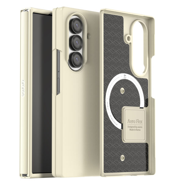 Araree Aero Flex M Case เคส Samsung Galaxy Z Fold 7 - Cream [Pre-Order]