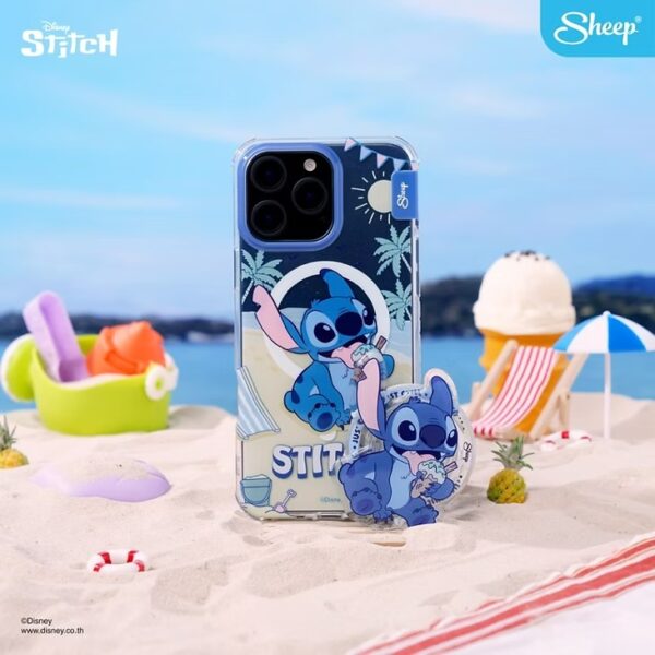 Sheep Disney Stitch Collection Magsafe Case เคส iPhone 16 Pro Max - Stitch Beach