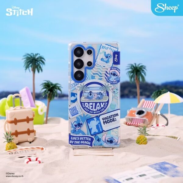Sheep Disney Stitch Collection Magsafe Case เคส Samsung Galaxy S23 Ultra - Stitch Travel  [Pre-Order]