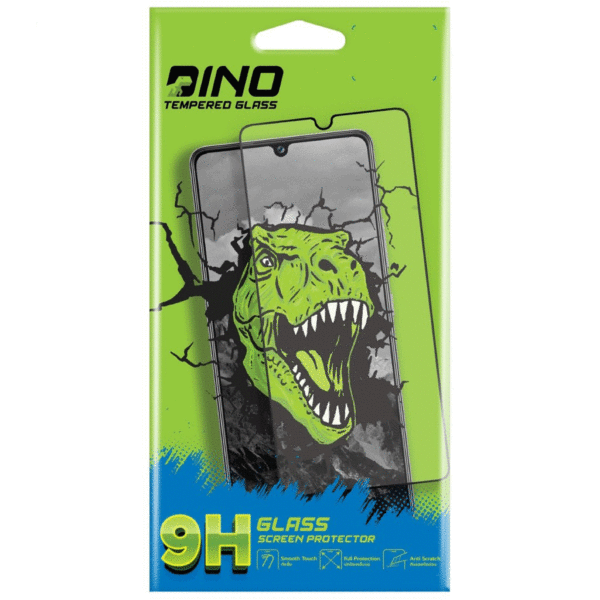 Dino Tempered Glass ฟิล์มกระจกแบบใส Samsung Galaxy S24 FE / A36 / A56 5G - Black