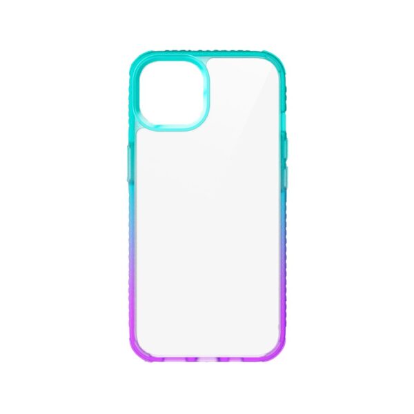 Wroof Esteem Color Case เคส iPhone 14 Pro Max - Green/Purple
