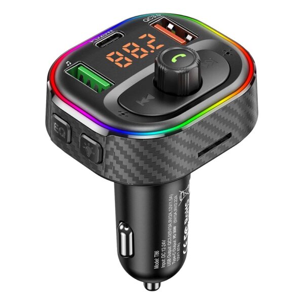 Gizmo Car Bluetooth PD Charger (GG-019) - Black
