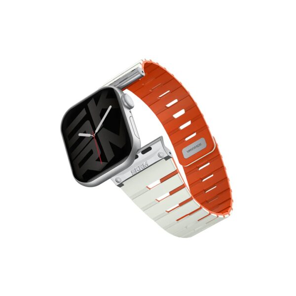 SKINARMA Gemini สายสำหรับ Apple Watch Series 6/7/8/9/10/SE (40/41/42 MM) - Mint Orange