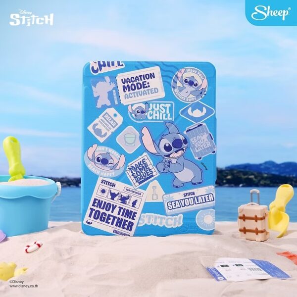 Sheep Origami Disney Stitch Collection Case เคส iPad 10.2 Gen7/8/9 - Stitch Travel