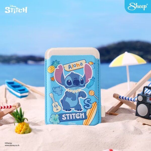 Sheep Magnetic Wallet Disney Stitch Collection - Stitch Aloha [Pre-Order]