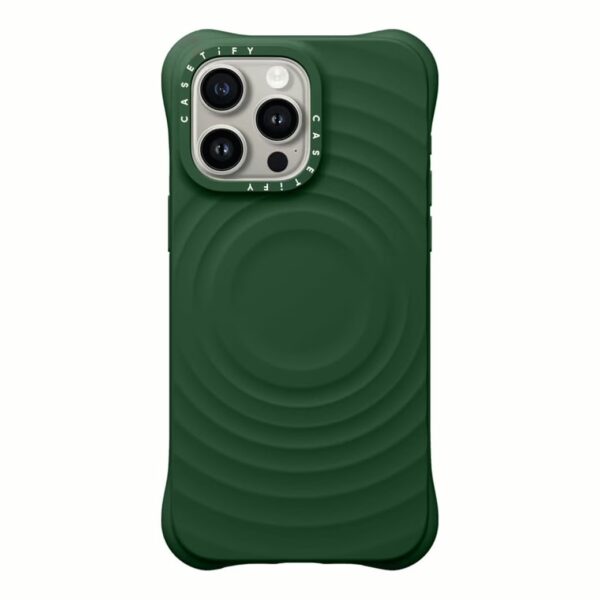 Casetify Ripple Case เคส iPhone 15 Pro Max – Deep Green