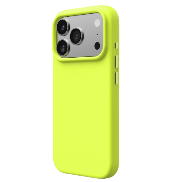Elago Magnetic Silicone Case (Camera Control Key Included) เคส iPhone 17 Pro Max - Neon Yellow [Pre-Order]