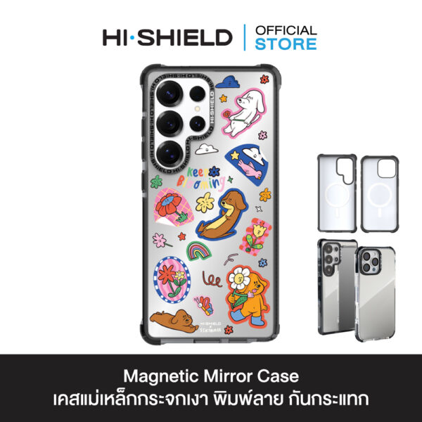 HI-Shield Magnetic Mirror Case เคส Samsung Galaxy S25 Ultra - S172