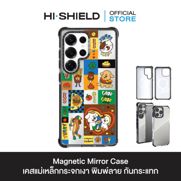 HI-Shield Magnetic Mirror Case เคส Samsung Galaxy S25 Ultra - S173
