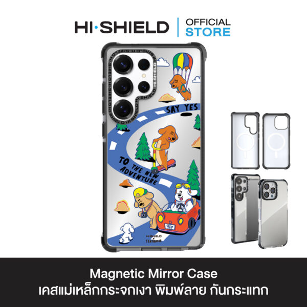 HI-Shield Magnetic Mirror Case เคส Samsung Galaxy S25 Ultra - S174