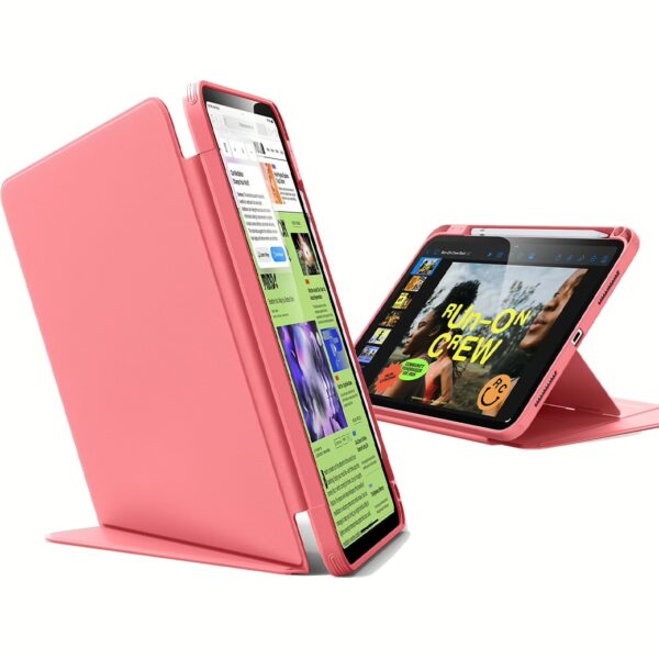 ESR Flip Magnetic Case (Pencil Holder) Case เคสiPad 11″ (A16/2025), iPad 10.9″ (10th/2022)  - Watermelon Red