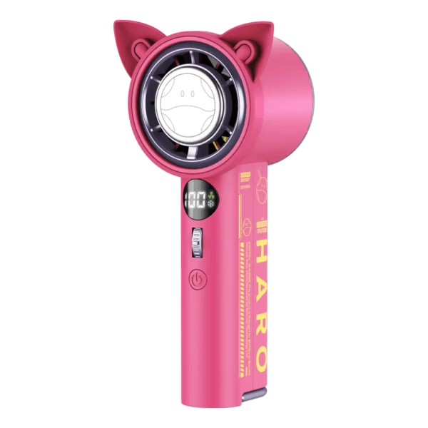 Momax  1°Go Portable Handheld High Speed Fan  พัดลมมือถือ –  Gundam-Pink (Limited Edition)