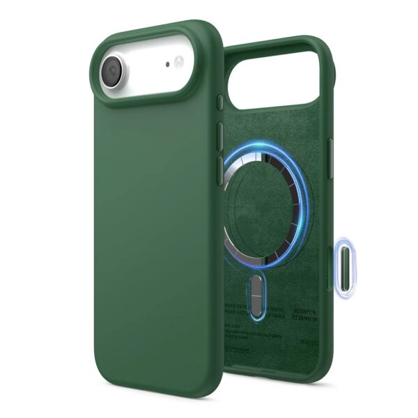 Elago Magnetic Silicone Case (Camera Control Key Included) เคส iPhone 17 Air - Alpine Green [Pre-Order]