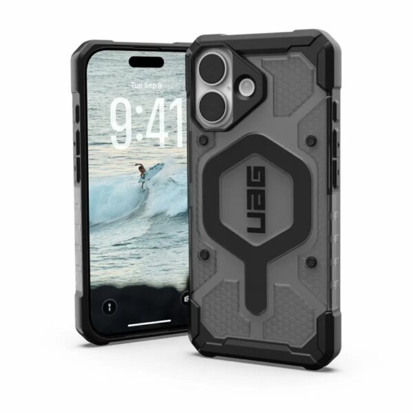 UAG Pathfinder Clear Magsafe Case เคส iPhone 17 - Ash