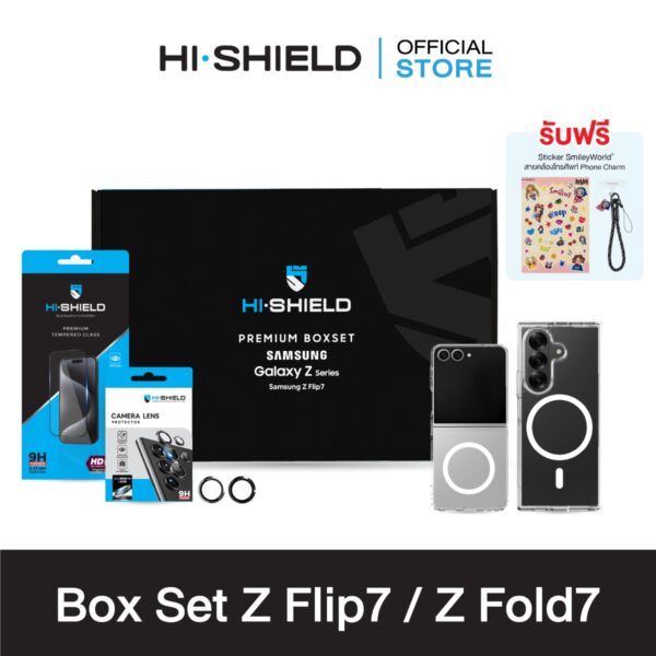 Hi-Shield Box Set Magsafe Samsung Galaxy Z Fold 7 - Set 3 (Lens Black) [Pre-Order]