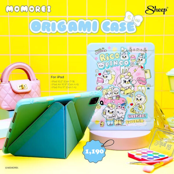 Sheep Origami Momorei Collection Case เคส iPad Air 11" (2025/2024) / Air 5 (2022) / Air 4 (2020) – Momorei Diary