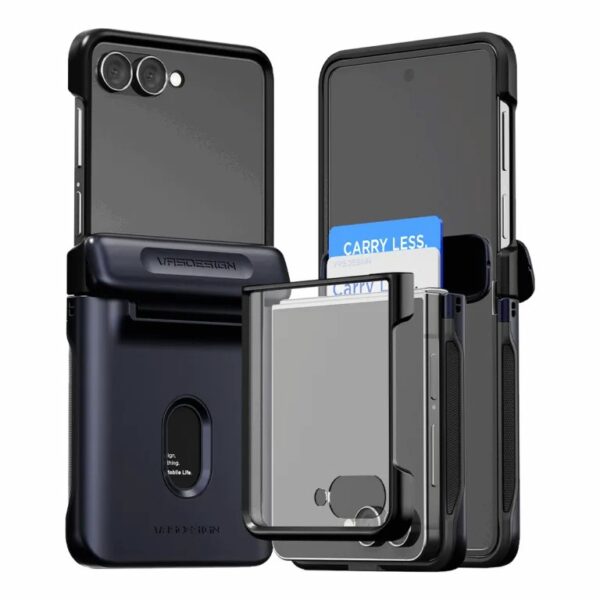 VRS Modern Go Case เคส Samsung Galaxy Z Flip 7 - Navy [Pre-Order]