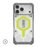 UAG Pathfinder Clear Magsafe Case เคส iPhone 18 Pro / iPhone 17 Pro - Active Neon