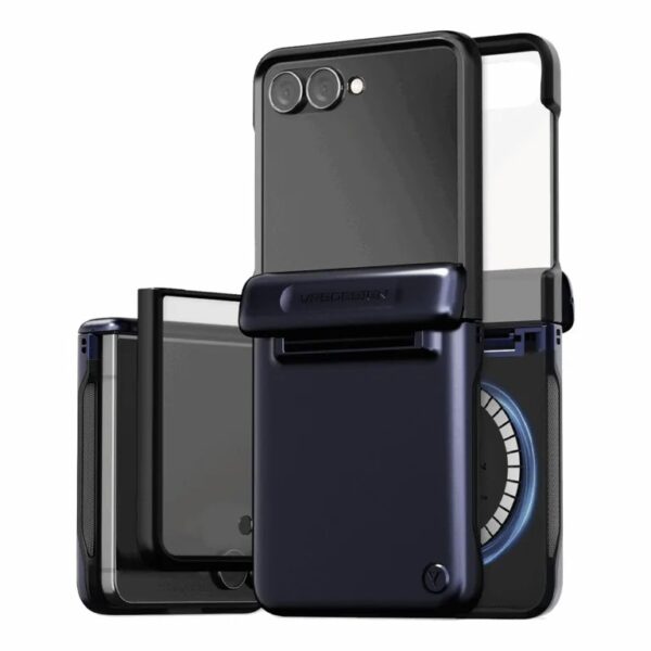 VRS Terra Guard Modern Halo Case เคส Samsung Galaxy Z Flip 7 - Navy [Pre-Order]