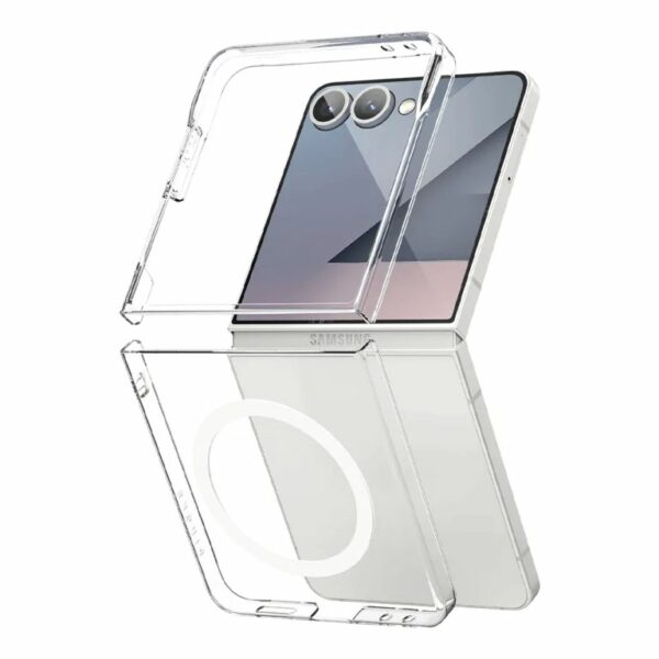 Ringke Slim Magnetic Case เคส Samsung Galaxy Z Flip 7 – Clear [Pre-Order]