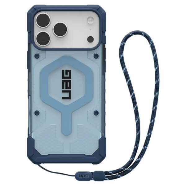 UAG Pathfinder Clear Magsafe Bundle Case เคส iPhone 17 Pro Max - Blue/Lanyard [Pre-Order]
