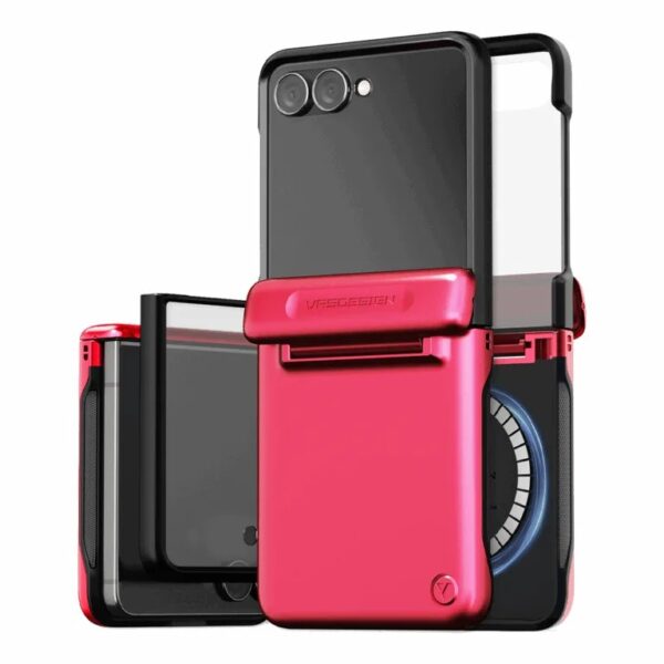 VRS Terra Guard Modern Halo Case เคส Samsung Galaxy Z Flip 7 - Hot Pink [Pre-Order]