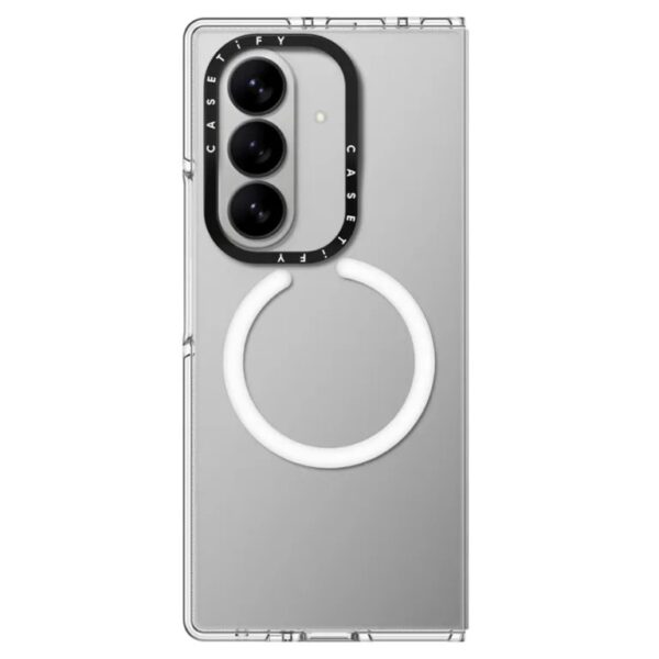 Casetify Clear Case with Magnetic Case เคส Galaxy Z Fold 7 – Clear