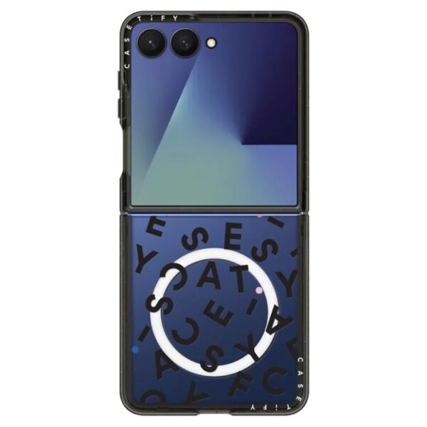 Casetify Impact Case with Magnetic Case เคส Galaxy Z Flip 7 – Monogram
