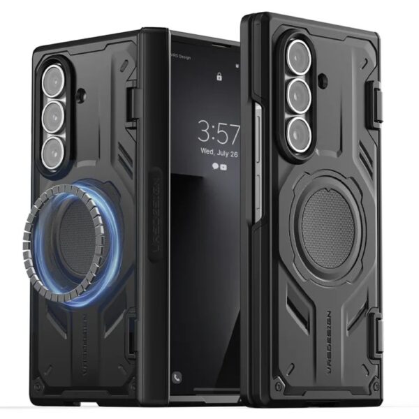 VRS Terra Guard Active Case เคส Samsung Galaxy Z Fold 7 - Black [Pre-Order]