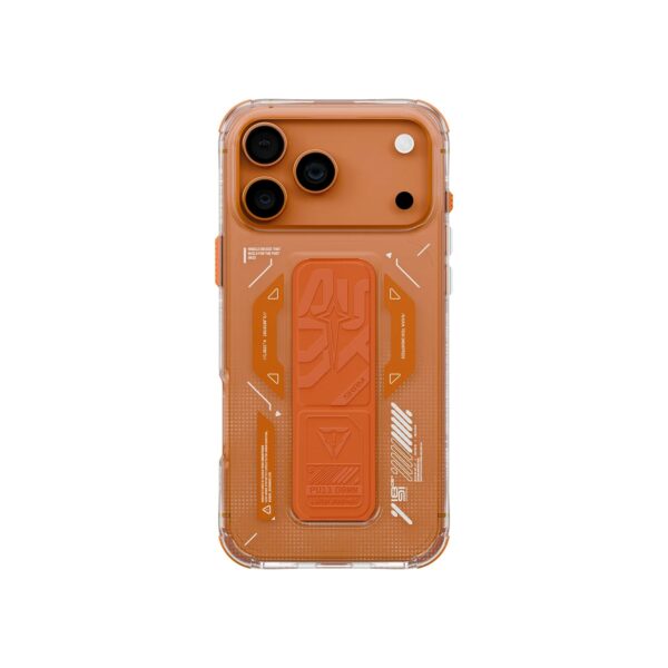 Skinarma HELIO Magsafe with Grip-Stand Case เคส iPhone 17 Pro Max – Orange [Pre-Order]