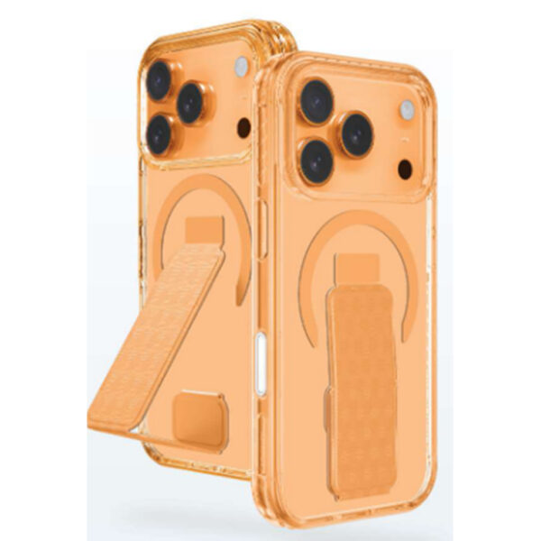 AMAZINGthing Titan Pro Holder Magsafe with Grip-Stand Case เคส iPhone 17 Pro Max - Orange [Pre-Order]
