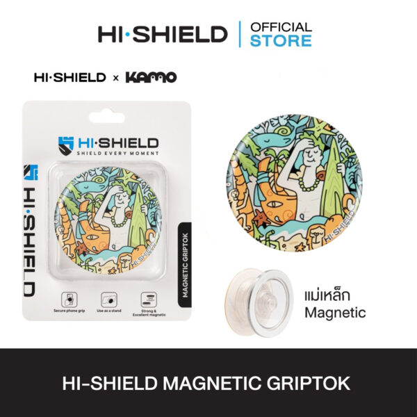 HI-SHIELD Acrylic Griptok Magnetic GRIP & STAND – Kamo S185