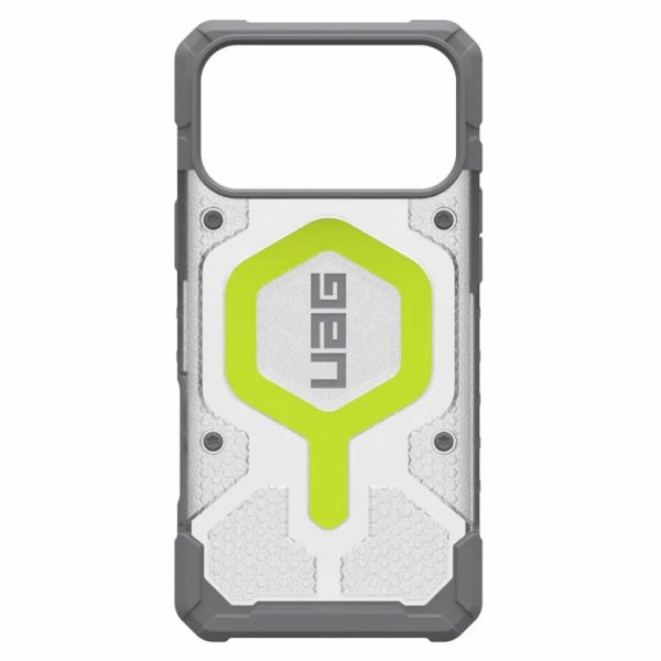 (สินค้าพร้อมส่ง) UAG Pathfinder Clear Magsafe Case เคส iPhone 17 Pro - Active Neon