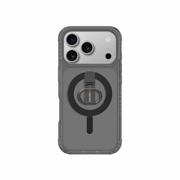 AMAZINGthing Titan Pro with Magnetic Grip Ring Set เคส iPhone 17 Pro Max - Titan Black [Pre-Order]